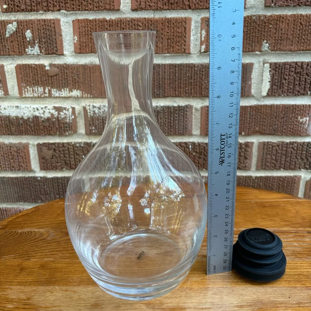 Viva Scandinavia Drip Free Wine Decanter 1.5 Liter / 50.7 oz